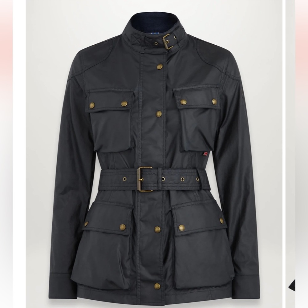 Belstaff Trialmaster waxed cotton jacket.